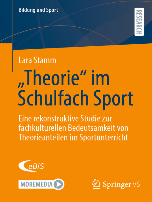 Title details for „Theorie" im Schulfach Sport by Lara Stamm - Available